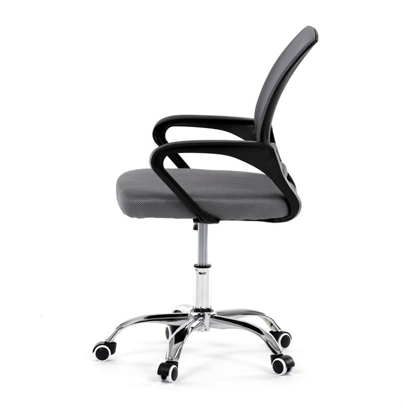 Detská stolička, sivá, sieťovina, 120 kg, KA-L103 GREY