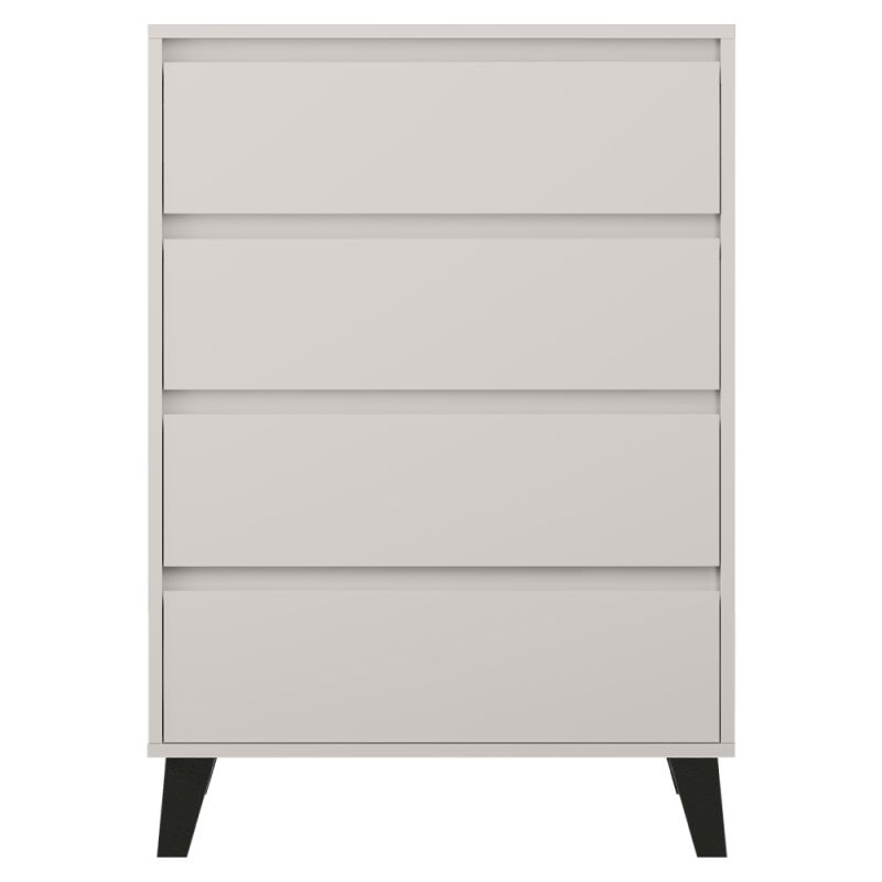 Komoda, 70cm, 4-zásuvková, kašmír, BOGAN NEW 4S70