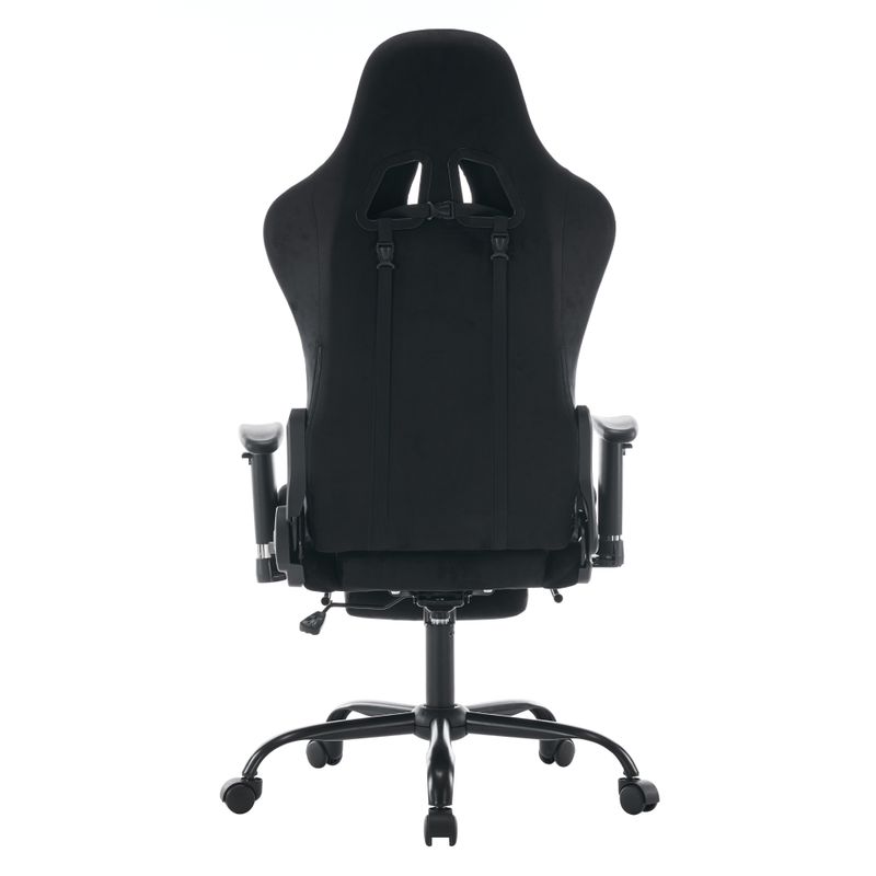 Kancelárske, herné kreslo, čierna látka, SALOP