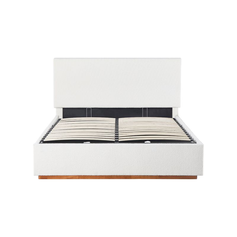 Manželská posteľ, 180x200, s roštom, biela, NUVOLA