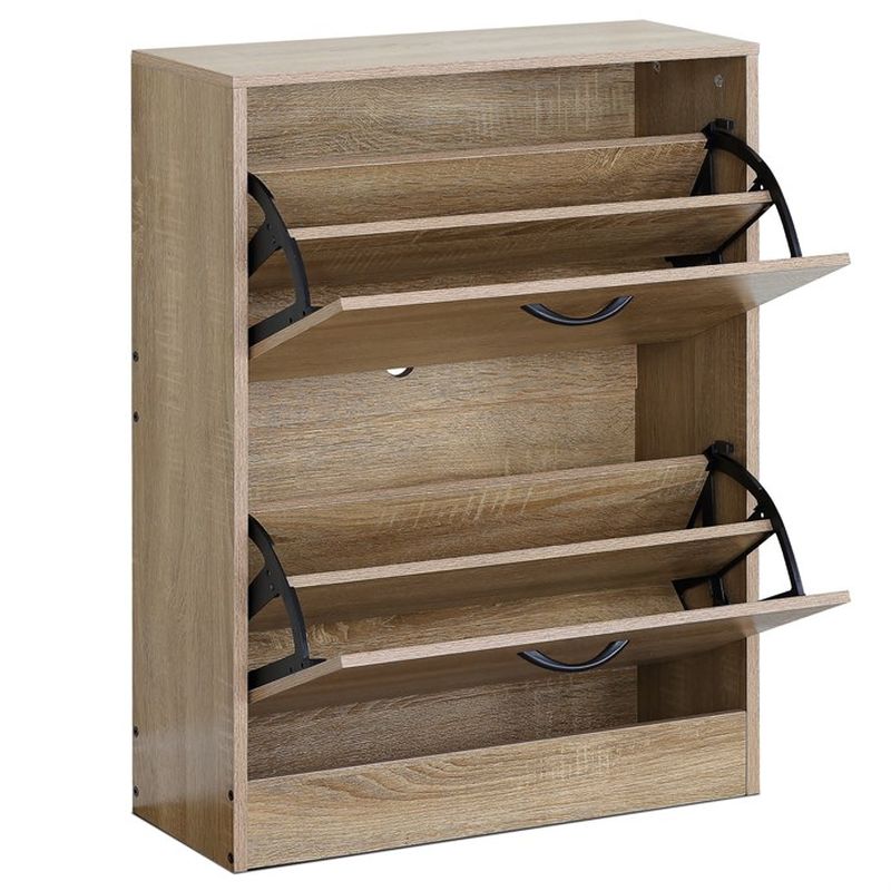 Botník, 60cm, MDF, dub, ABO-G1014 OAK