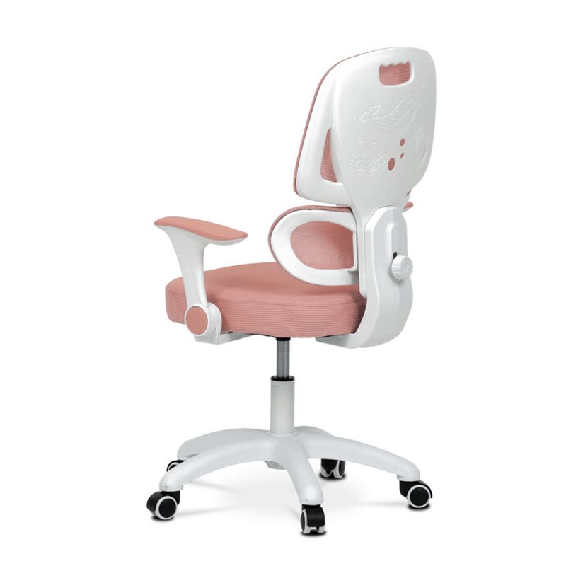 Detská stolička, ružová, sieťovina, 120 kg, KA-K1063 PINK