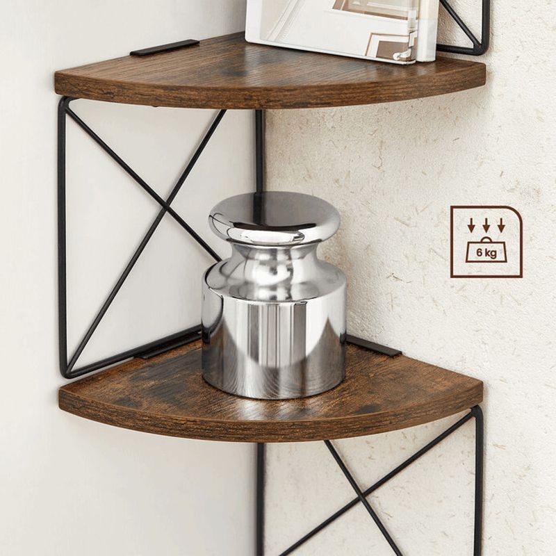 Polička, 20cm, MDF staré drevo, ABP-E1051 OLW