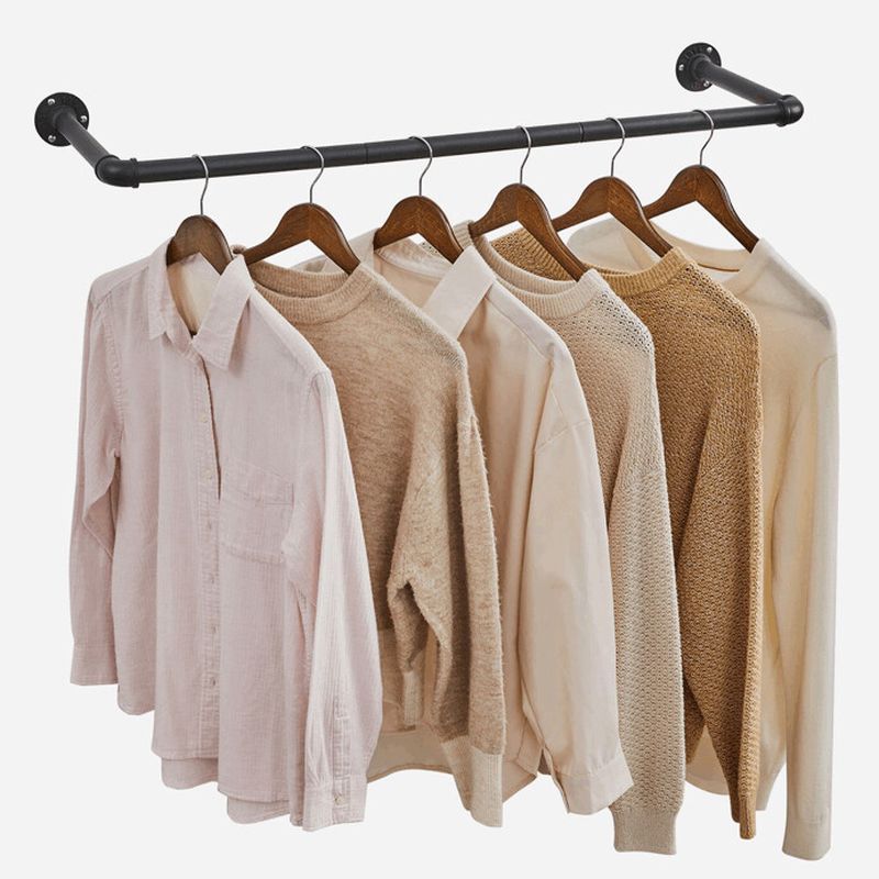 Vešiak, 92cm, kov, čierny, AUV-E1067 BK