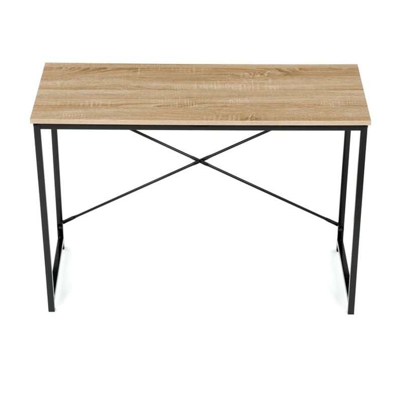 Pracovný stôl, 100x40cm, MDF, divoký dub, GD-504 OAK