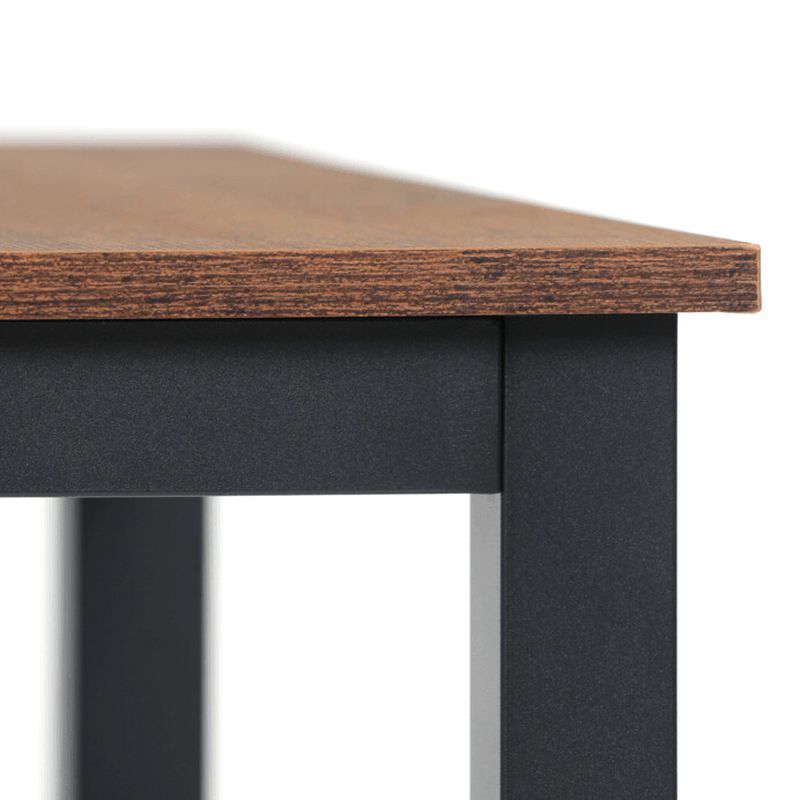 Jedálenský stôl 110x70x75cm, MDF, staré drevo, GDT-202 OLW2