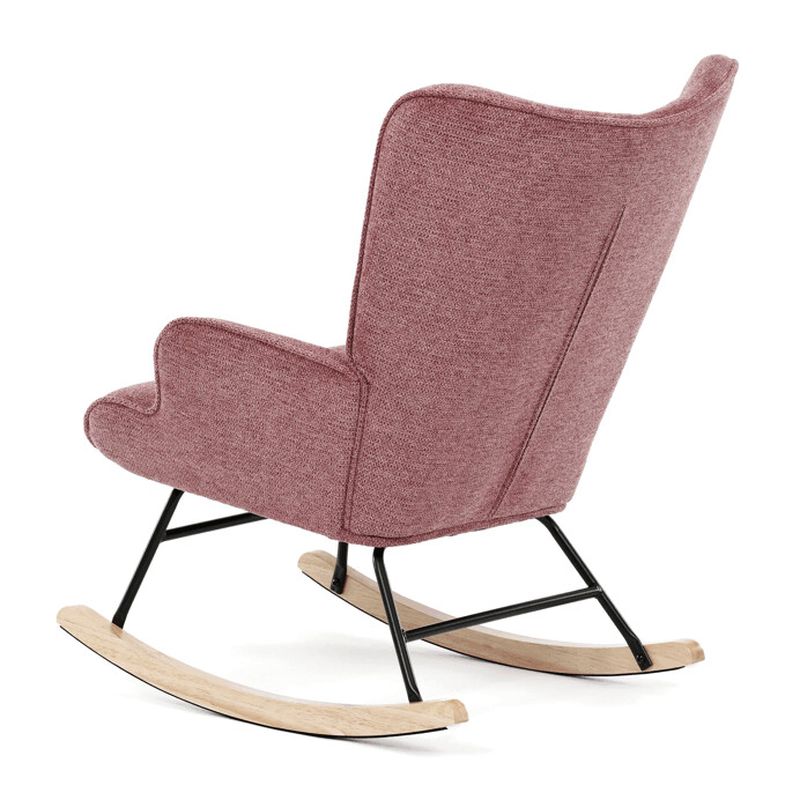 Hojdacie kreslo, ružová látka, AK-373 PINK2