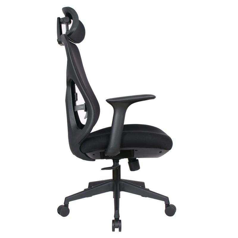 Kancelárske kreslo, čierna sieťovina, SULIVAN