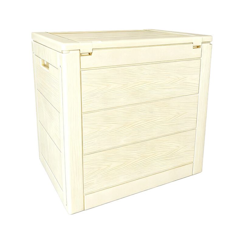 Záhradný úložný box, 56cm, plast, béžový, AZB-G2035 CRM