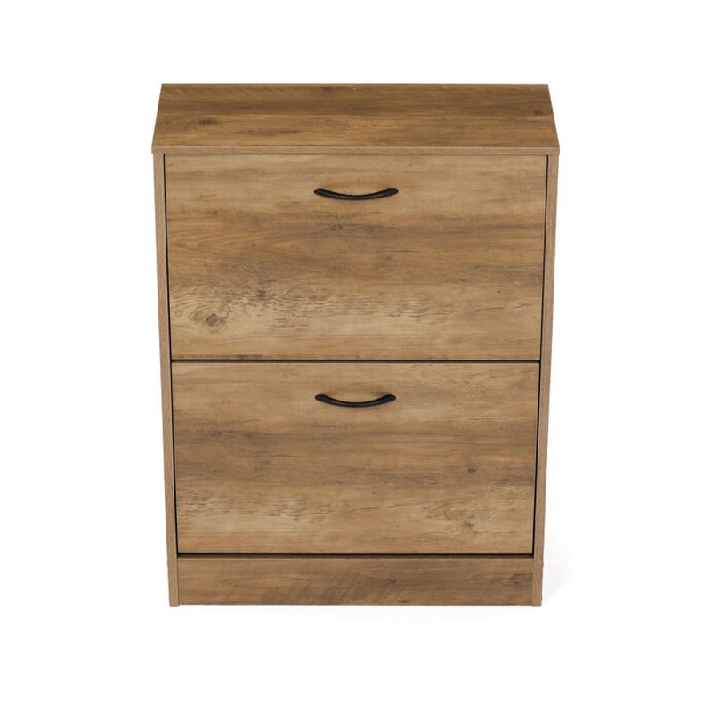 Botník, 60cm, MDF, hnedý, ABO-G1014 ELM