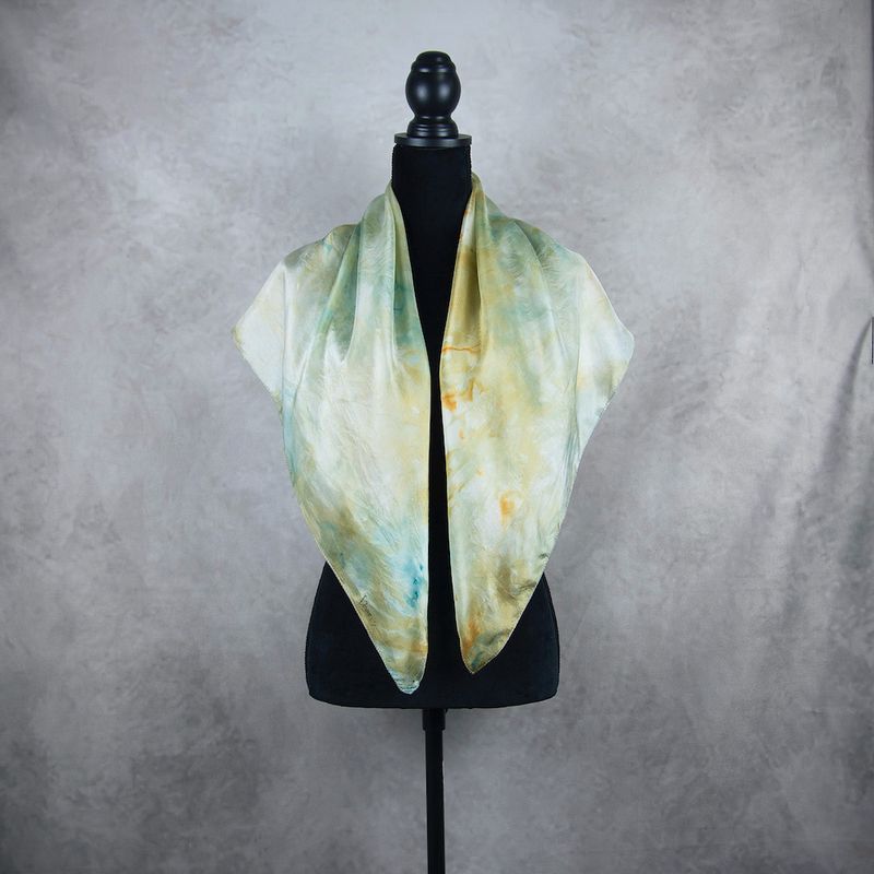 Hodvábna šatka VZOR_30, 85x 85cm, elegantný originál