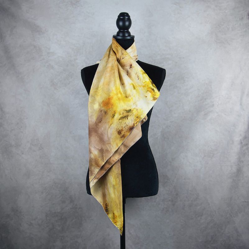Hodvábna šatka VZOR_45, 85x 85cm, elegantný originál