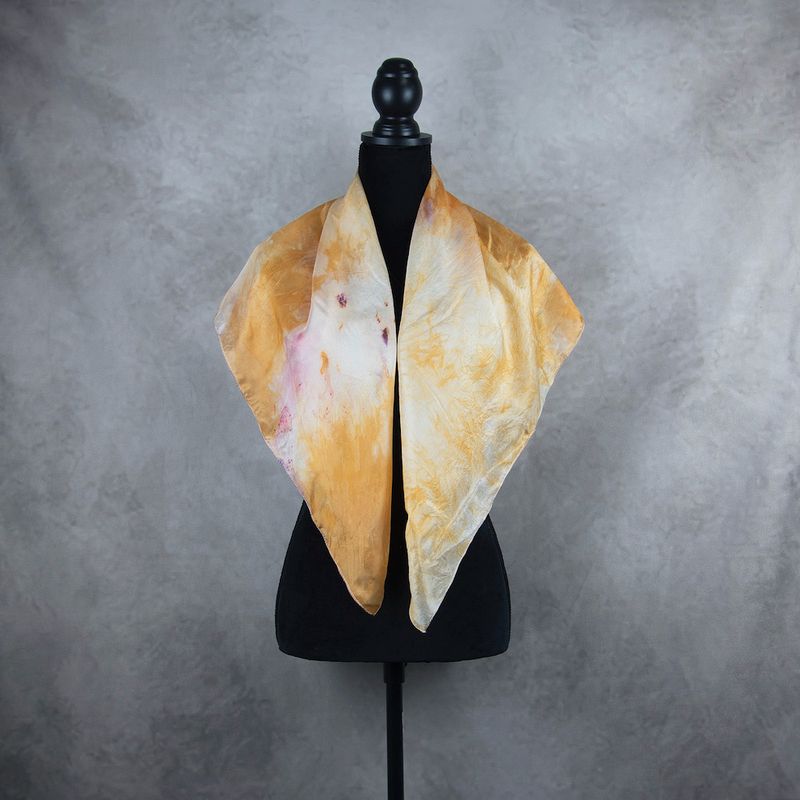 Hodvábna šatka VZOR_52, 85 x 90cm, Made in Slovakia