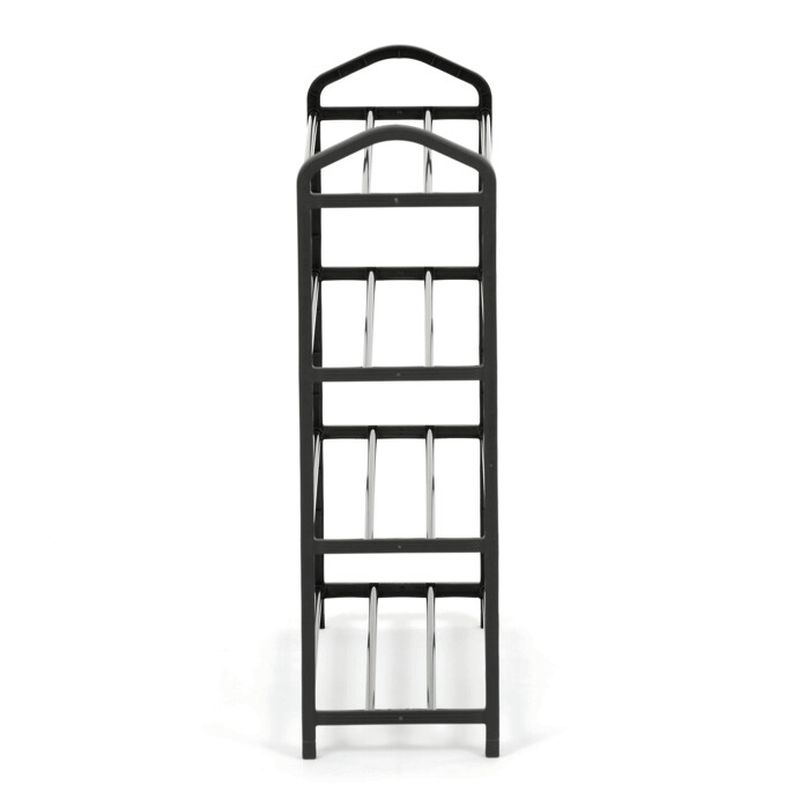 Botník, 62cm, kov, čierna, GD-403 BK