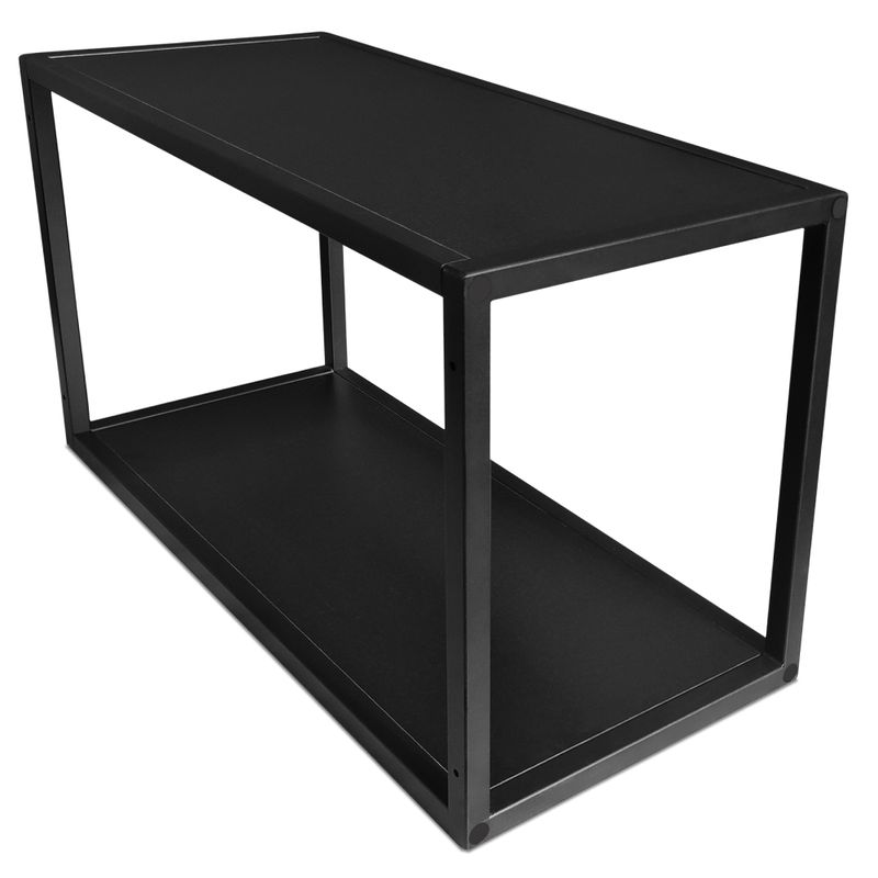 Polica, 60cm, čierna, FRISBO/ARSANY ONE LOFT 60 G-36