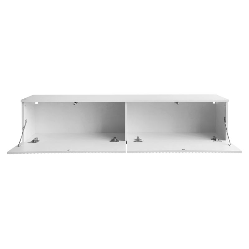 TV stolík, 140cm, biely, FABIEN