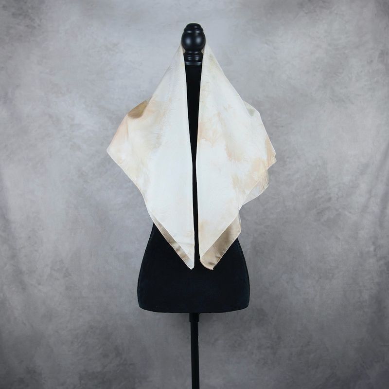 Hodvábna šatka VZOR_76, 85x90cm, Made in Slovakia