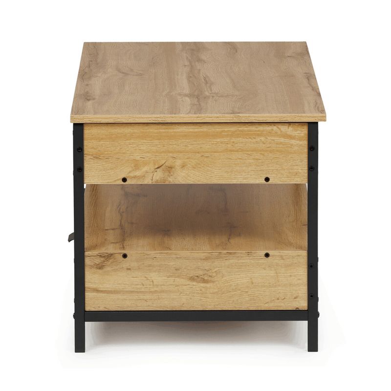 Konferenčný stolík, 100x50cm, MDF dub, CT-I1201 OAK