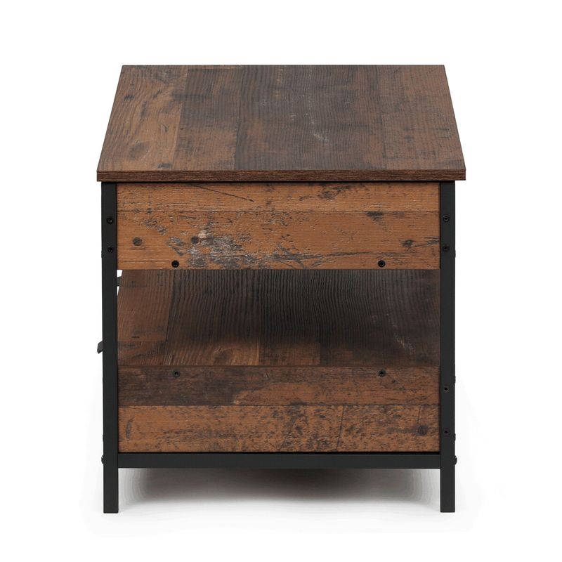 Konferenčný stolík, 100x50cm, MDF old wood, CT-I1201 OLW2
