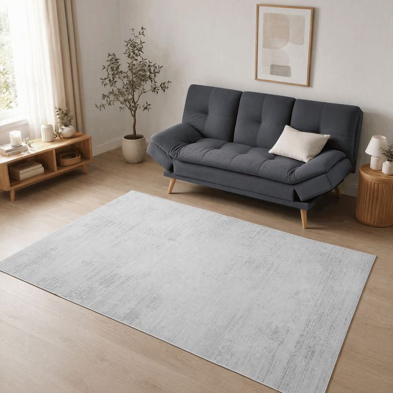Koberec 160x230cm, sivý, KOB-L3125