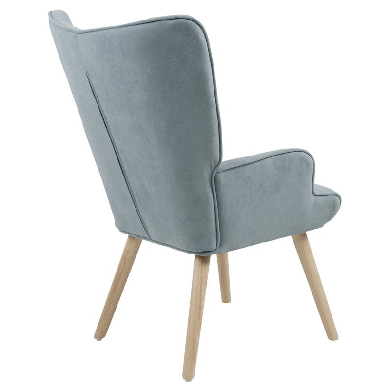 Relaxačné kreslo, modrá látka, AK-301 BLUE2