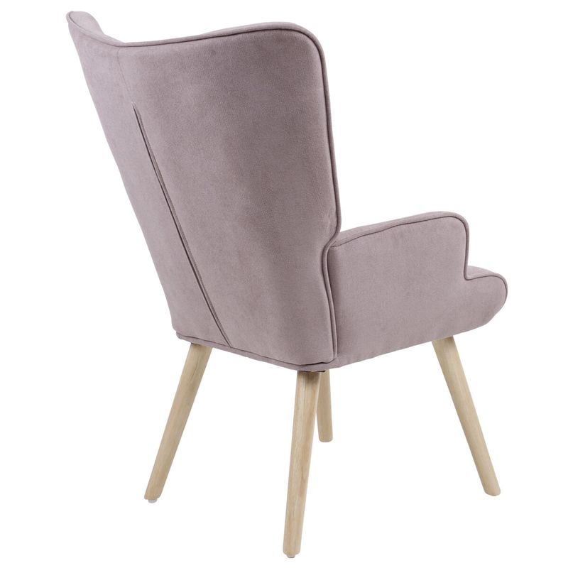 Relaxačné kreslo, ružová látka, AK-301 PINK2