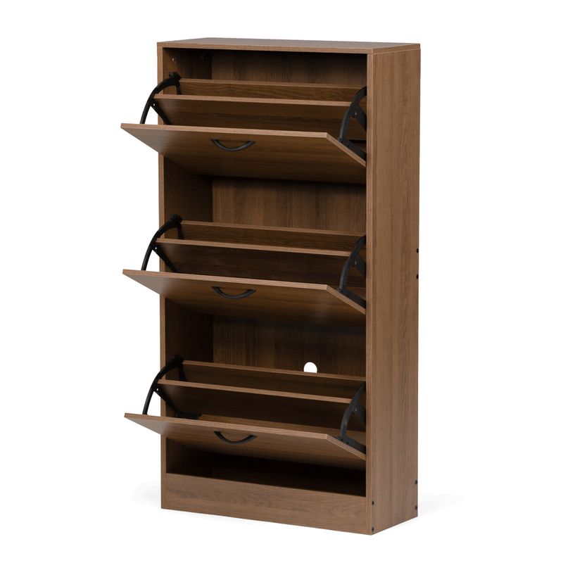 Botník, 60cm, MDF, hnedý, ABO-G1016 WAL