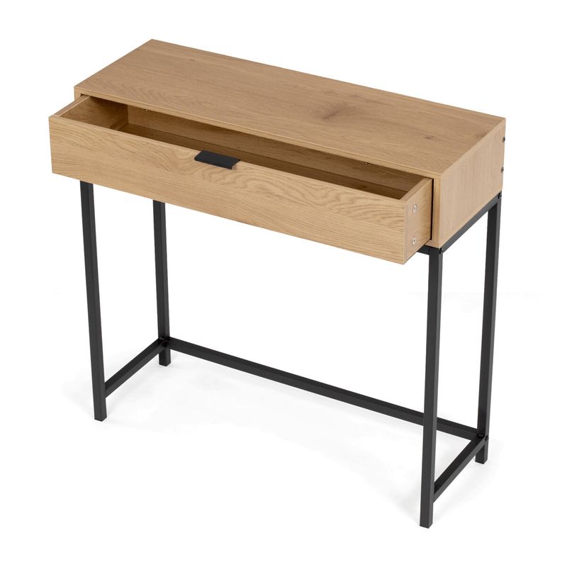 Konzolový stolík 80cm, MDF, divoký dub, CT-G1077 OAK
