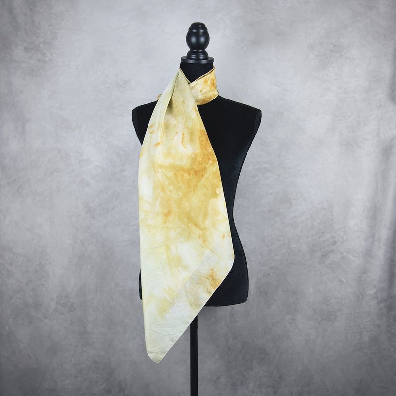Hodvábna šatka VZOR_85, 85 x 90cm, Made in Slovakia