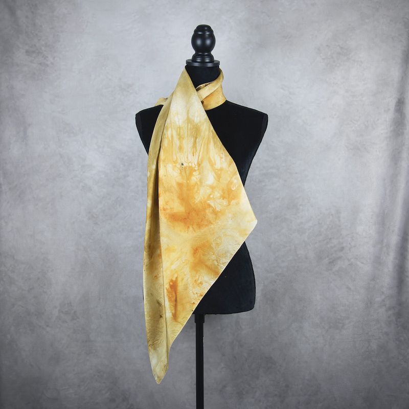 Hodvábna šatka VZOR_89, 85 x 90cm, Made in Slovakia