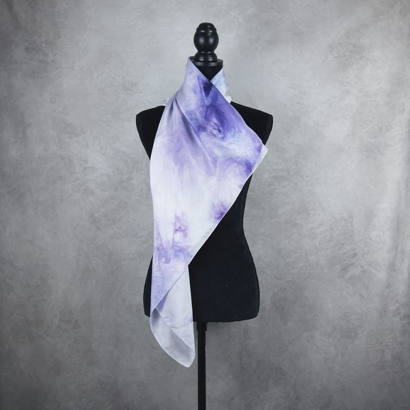 Hodvábna šatka VZOR_102, 85 x 90cm, Made in Slovakia