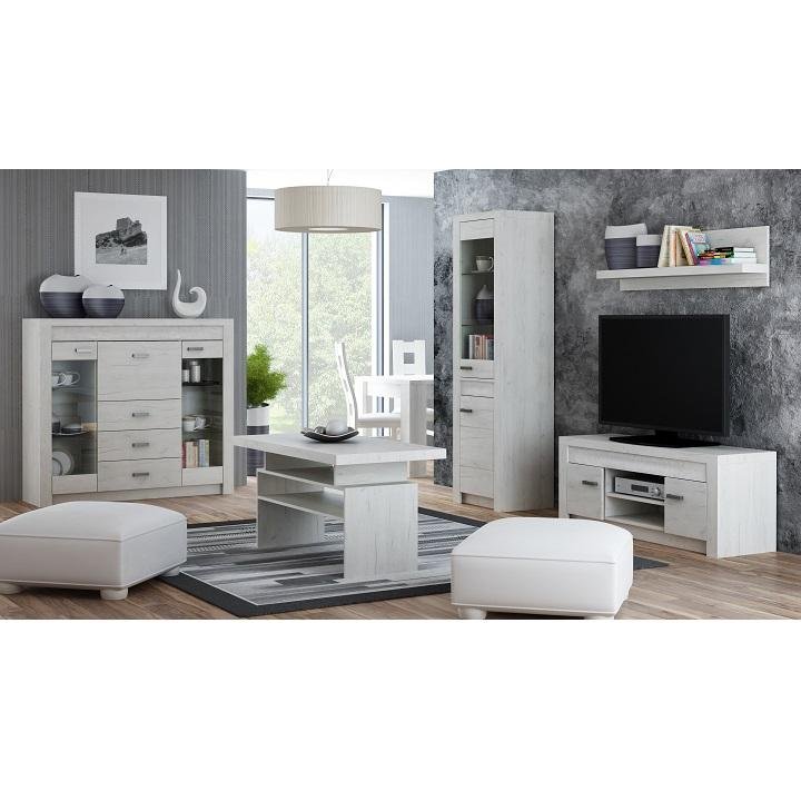 Manželská posteľ, 160x200, s roštom, jaseň biely, INFINITY