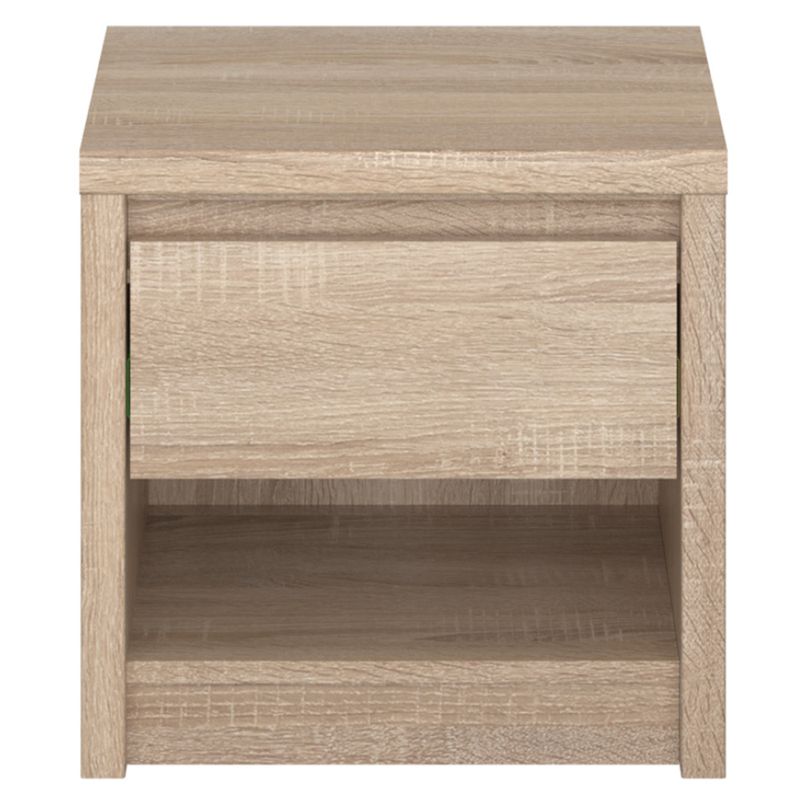 Nočný stolík, 46cm, dub sonoma, NORTY