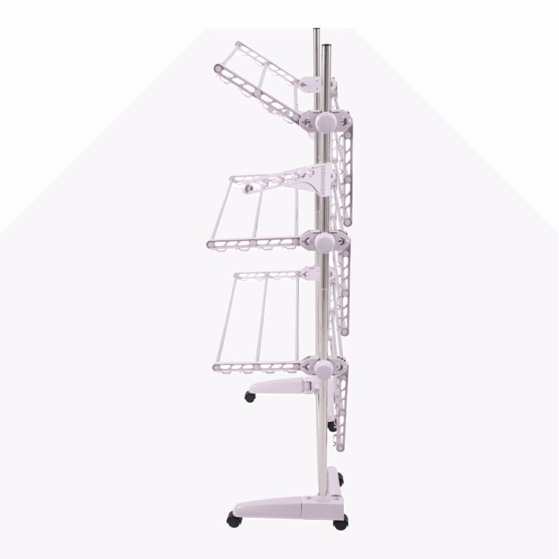 Sušiak na bielizeň, 147cm, svetlofialový, DENAL