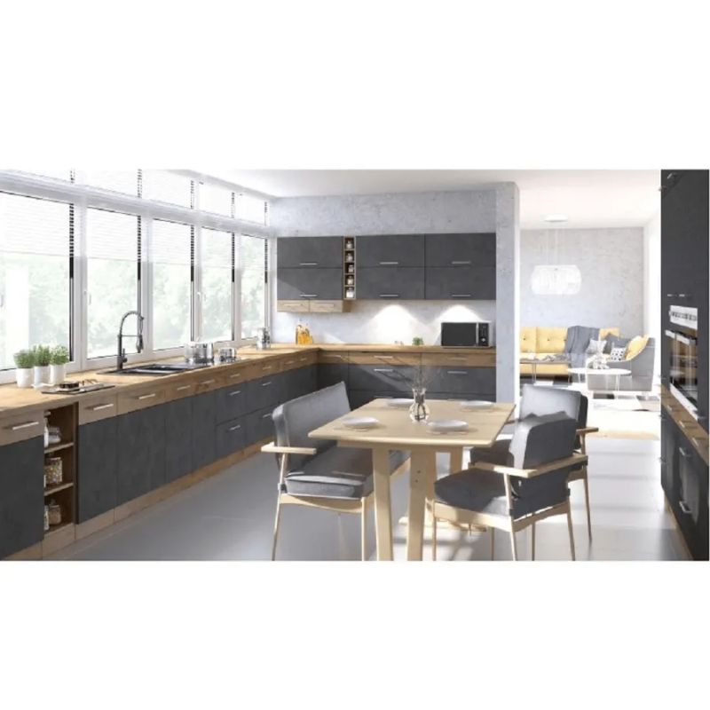 Spodná skrinka otvorená, 30cm, dub lancelot, VEGA 30 D OTW BB