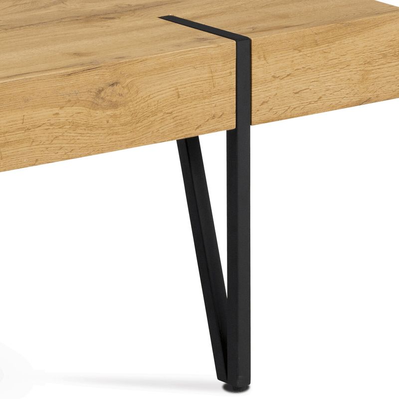 Konferenčný stolík 110x60cm, MDF divoký dub, AHG-233 OAK