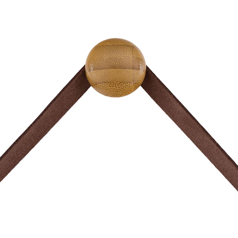 Zrkadlo, 33x40cm, bambus prírodný, LEMI 2