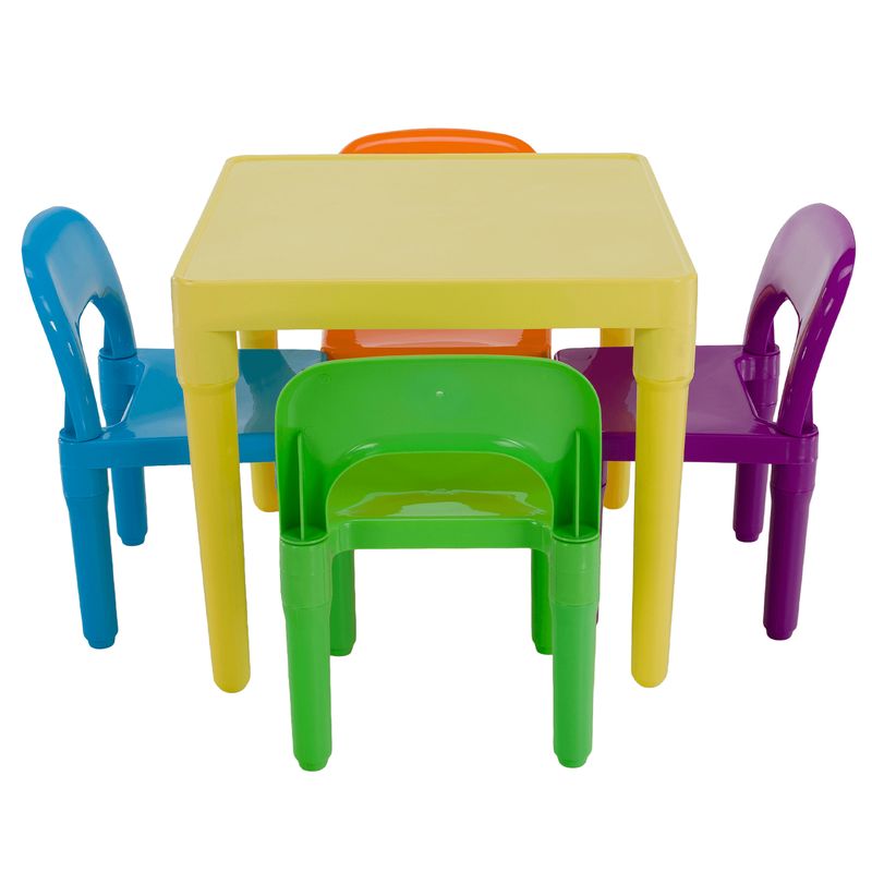 Detský set 1+4, 51x51cm, viacfarebný, plast, ZILBO