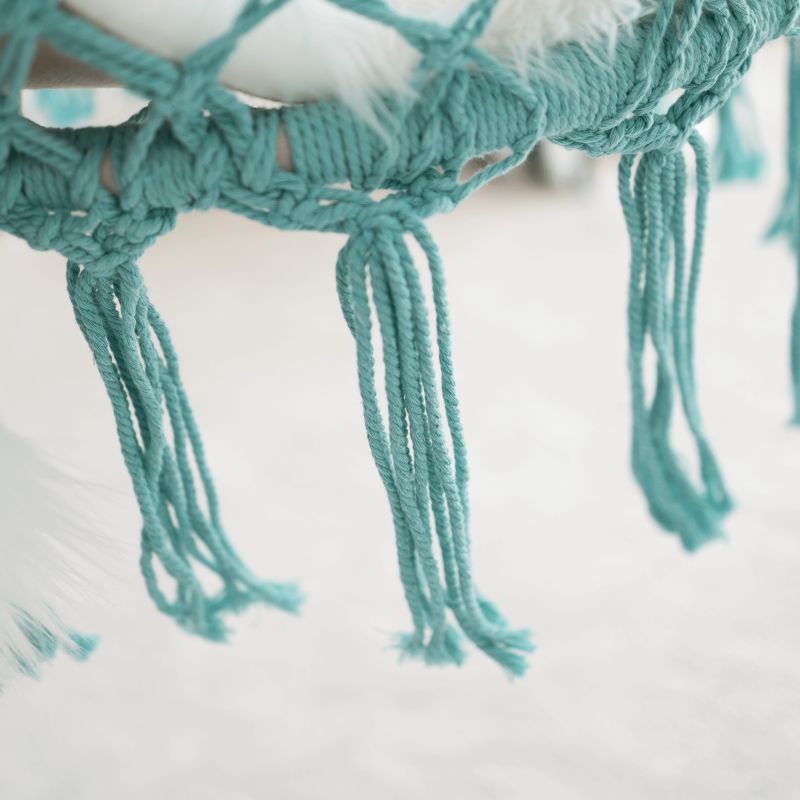 Závesné kreslo, mentolové, AMADO 2 NEW