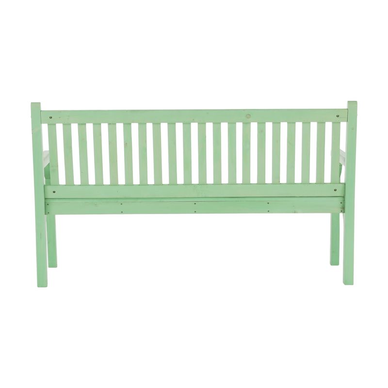 Záhradná lavička, 150cm, masív, neo mint, KOLNA