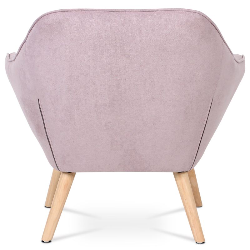 Relaxačné kreslo, ružová látka, AK-321 PINK2