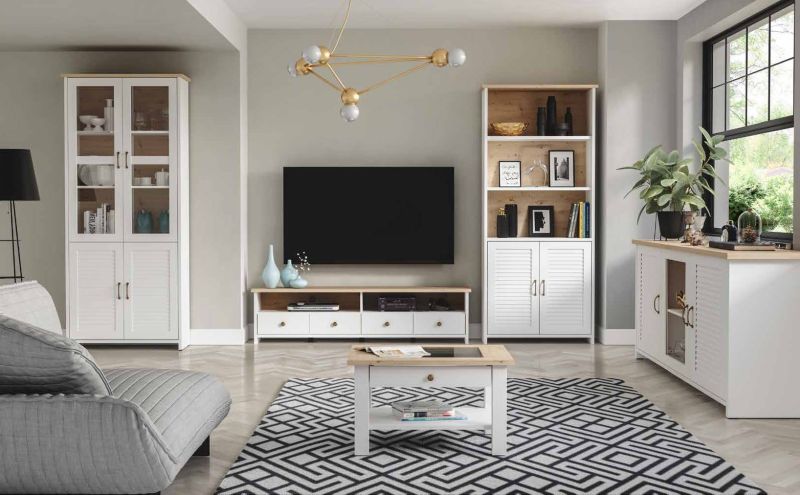 Skriňa, 48cm, policová, biela, ORIENT S1D