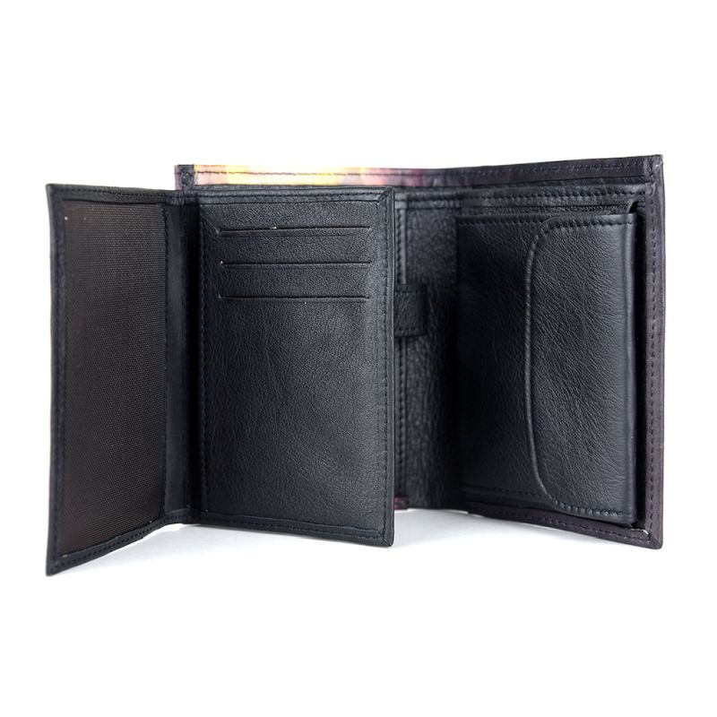 Ručne maľovaná kožená peňaženka 8560 s motívom Tanečnice