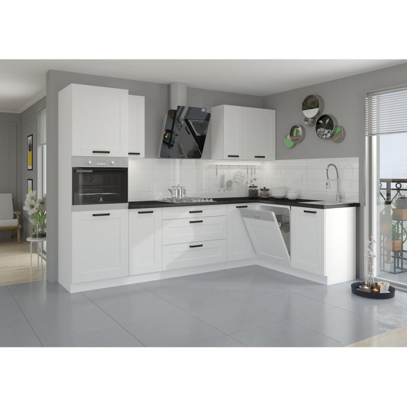 Horná skrinka, 40cm, biela, LULA 40 NAGU-36 1F