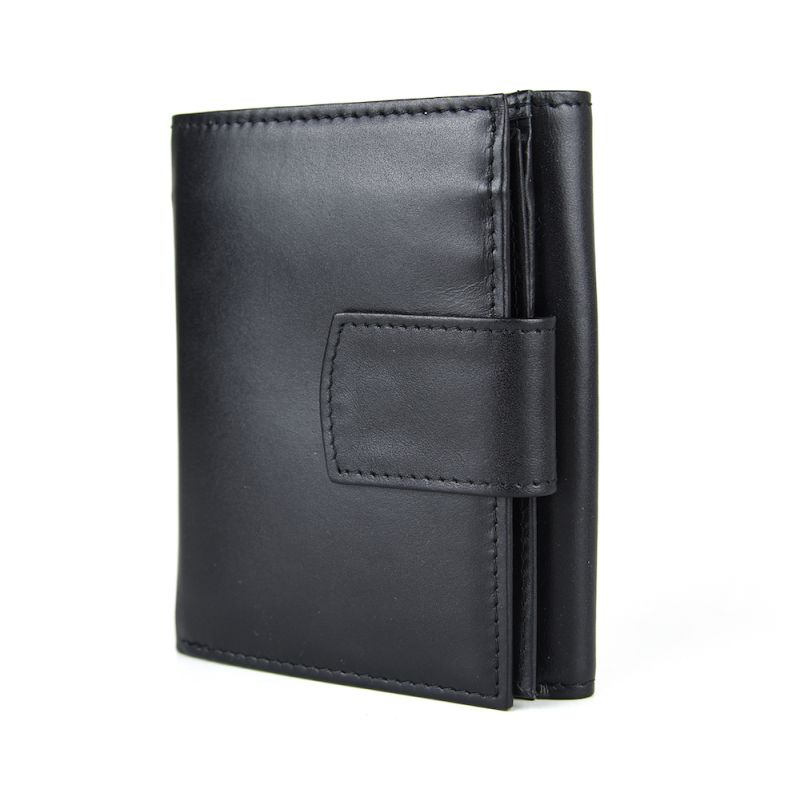 Kožená unisex peňaženka č.8146 v čiernej farbe