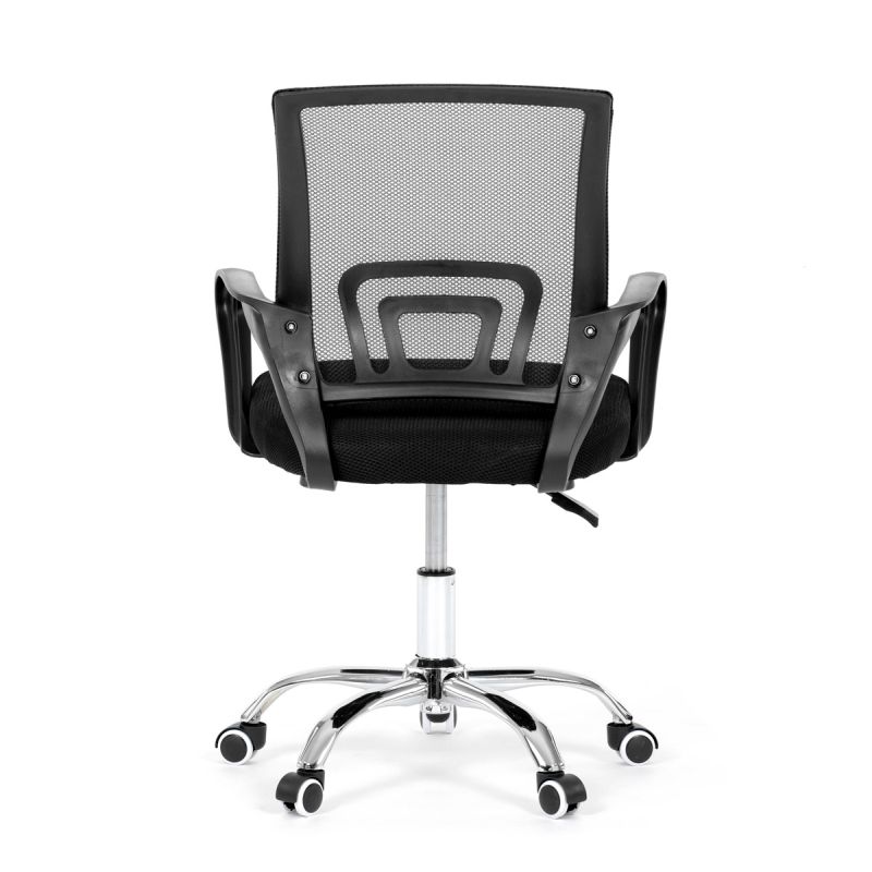 Detská stolička, čierna, sieťovina, 120 kg, KA-L103 BK