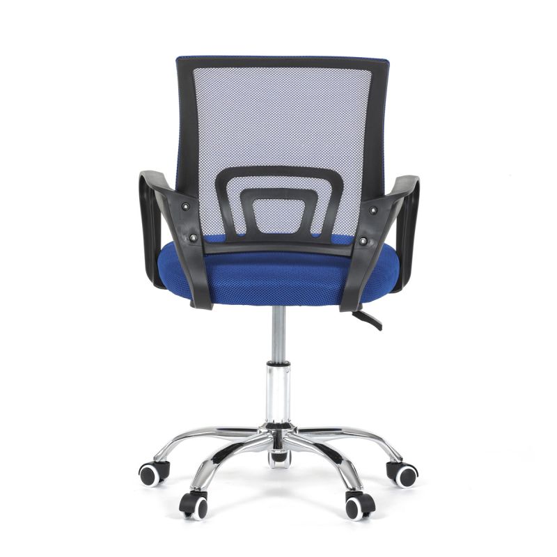 Detská stolička, modrá, sieťovina, 120 kg, KA-L103 BLUE