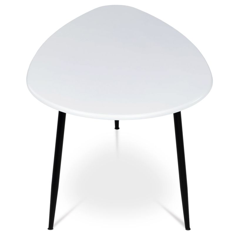 Konferenčný stolík 100x60cm, MDF biela, AF-3012 WT