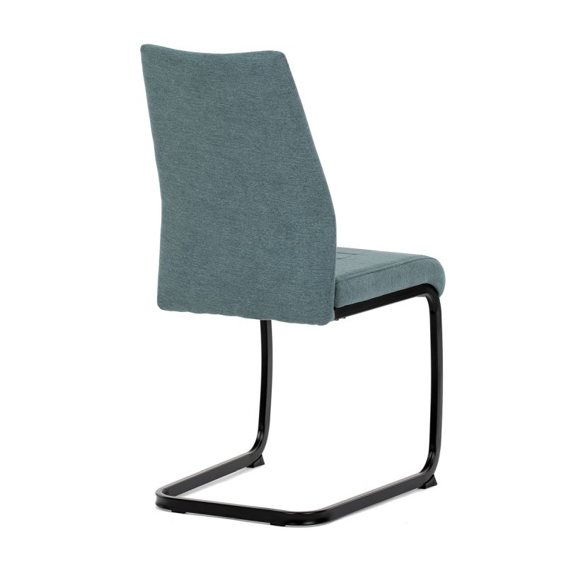 Jedálenská stolička, zelená, látka, DCL-438 GRN2