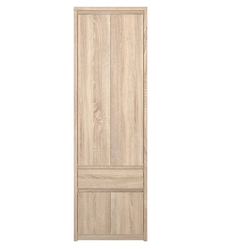Skriňa, 66cm, kombinovaná, dub sonoma, NORTY TYP 22 4D1S